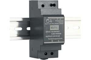 JUNLIN HDR-30-12 - Alimentatore DIN Rail Power Supply, 24 Watt, 12 VDC 2 A