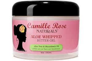 Camille Rose Naturals Aloe Whipped Butter Gel, 8 Ounce by Camille Rose