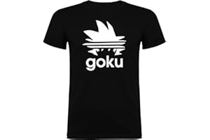 Traineando - Camiseta Dragon Hombre - Camiseta Gku Hombre - Regalo Frikis - 100% Algodón Cuello Redondo.