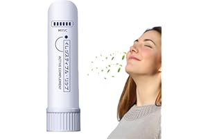 BOMMFU Inalatore Nasale | Inalatore Nasale Con Olio Essenziale Di Eucalipto | Stick Energia Per Aumentare La concentrazione | Migliorare La Respirazione - Inalatore Nasale Per Sollievo La Congestione