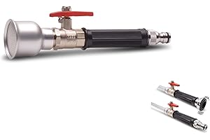 SCHLAUCHMEISTER 24 ... WIR LEITEN'S DURCH ... Professional Watering Rod, Watering Device, Garden Shower, Casting Lance, Complete Metal, Plug Connection and System GEKA (Compact K/S)