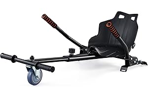 CO-Z Hoverboard Go Kart Adjustable Hoverkart Seat for Electric Self Balancing Scooters Fit Hover Board Sizes 6.5", 8" And 10" Hoverkart For Hoverboards