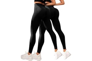 GENÉRICO 2 Pack Leggins Anticeluliticos Mujer Cellumove Leggings 3D Vivacuerpo Anticelulitico, Viva Cuerpo Leggings Anti Cellulite Vivacuerpofit, Mallas De Compresi贸n,Leggins Anticelulitis Mujer Push Up
