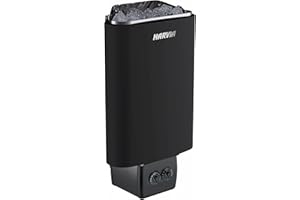 Harvia Delta D36 3,6 kW Black Stufa per sauna con controllo integrato Riscaldatore per sauna Nero