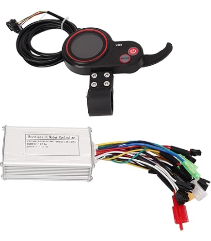 Display LCD Tachimetro Per Bici Elettrica 48V-72V Con Indicatore Batteria E Marce - Foto 3