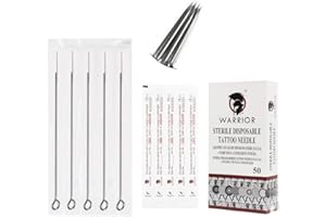 Aghi Tatuaggio Tradizionale WARRIOR Tattoo Needle Acciaio Chirurgico giapponese Monouso Sterile per Macchina Tatuaggio Round Liner (T1003RL)