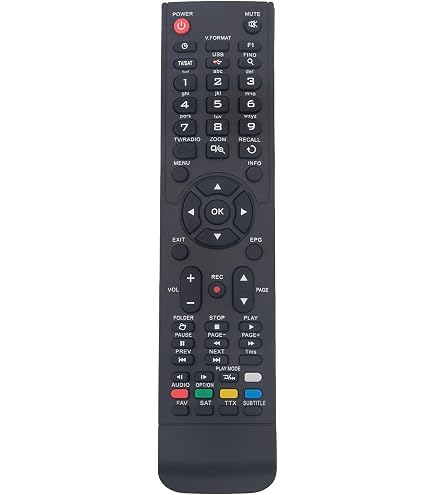 Telecomando di ricambio -VINABTY-fit per telecomando di ricezione Amiko MIRA X HiS1000 1000 1100 2000 3000 4100 4300