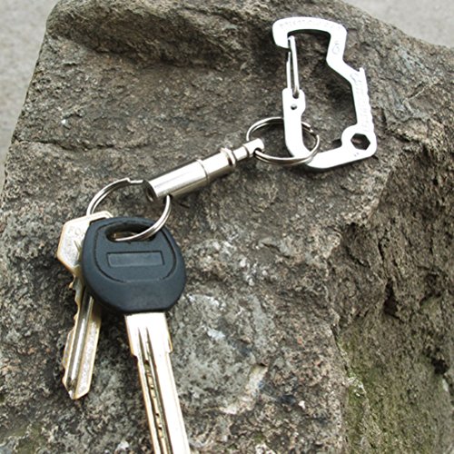 Pixnor Abnehmbare Pull auseinander Schlüsselanhänger Schlüsselanhänger (10 Pack) - 4