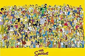 1art1 773 The Simpsons - Full Cast Poster (92 x 64 cm)