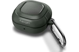 Spigen Cover Rugged Armor Compatibile con Samsung Galaxy Buds 2 PRO, Galaxy Buds 2, Galaxy Buds PRO, Galaxy Buds Live - Verde