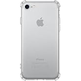 KZY İletişim Apple KZY İletişim iPhone 7 ile uyumlu ile Uyumlu Kapak K&ouml;şe Korumalı Airbag Antishock Silikon Kılıf