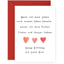 Biglietto Di Compleanno Divertente – Con Busta, Formato 12,7x17,8 Cm, Cartoncino Riciclato 400g/m², Vuoto Dentro, Idea Regalo Per Lui O Lei
