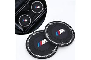 YALUGA Auto Getränkehalter Untersetzer,2 Stück Auto Untersetzer mit L Getränkehalter Untersetzer für Auto Zubehor Innenraum,Kompatibel mit