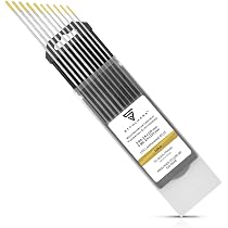 STAHLWERK Wolframelektroden Set 1,6 Mm - 10 Stück In Gold, Grau, Pink, Weiß, Grün Für WIG Schweißen, Langlebig & Thoriumfrei