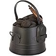 Coal Scuttle Hod Bucket Fireside Fuel Store & Shovel