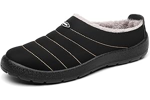 Mishansha Zapatillas de Estar por Casa Invierno Hombre Mujer Cálido Forro Pantuflas GR.35-47