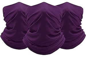 FUN FAN LINE - Pack 3 Bragas de Cuello Multifuncional para Hombre y Mujer | Bandana Tubular Térmica de Invierno para Moto, Ciclismo, Running y Senderismo | Pañuelo Diadema