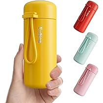 CYILPR Borraccia Da 500 Ml, Portatile, Adatta Al Microonde, Tazza