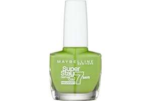 Maybelline SuperStay Mega Watt 7days 660 Lime Me Up Verde esmalte de uñas - esmaltes de uñas (Verde, Lime Me Up, Francia, 1 pieza(s), 20 mm, 78 mm)