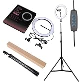 Gaman Led Işıklı Ayaklı Tripod 10 In&ccedil; Halka - Telefon Tutucu Youtuber Tiktok Ve 2.10 Cm