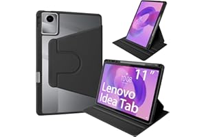 idudao Case for Lenovo Idea Tab, Rotating Cover with Pen holder Tablet Pad Lenovo Idea Tab 11 inch TB336FU Black