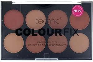 Technic Colour Fix Pressed Powder 8 Colour Contour Bronzer Palette