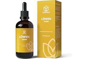 ‎VITAFANT Vitafant – Löwenzahn Elixier – Löwenzahnwurzel-Extrakt – Ohne Alkohol & ohne Zucker – Hergestellt in Österreich – 100 ml – Einfache Anwendung mit Pipette