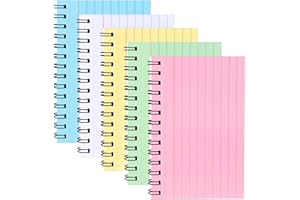 EMPEROCH 5 Paquetes Tarjetas de índice 250 Hojas 5 x 3 Pulgadas Notas Tarjetas de Revisión, Tarjetas de Tevisión de Papel, Tarjetas de Notas para Aprendizaje Escolar, Memoria, Reuniones de Oficina, 5 colores