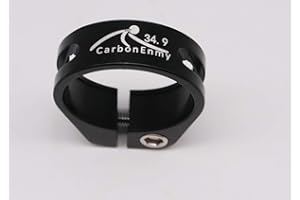 CARBONENMY Selle de vélo en aluminium Pince Vis Collier de serrage de selle Saddle Clamp 34,9 mm Carbo nenmy