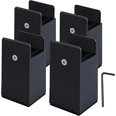Bedding Meubelverhoging, stapelbaar, 8 stuks, 5 cm, 10 cm, 15 cm