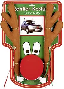 Amazon.de: Elchgeweih und Nase f r das Auto, L 44 cm, Ultimative