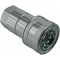 Innesto Idraulico A Valvola Faster 3/8" Femmina - Per Linee Idrauliche E Pneumatiche - Foto 6