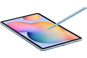 Samsung Galaxy Tab S6 Lite (2022), wyświetlacz TFT 10,4 cala, pamięć 64 GB, LTE, Android tablet z rysikiem, Angora Blue, z 36 miesięczną gwarancją producenta