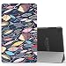 Produktbild MoKo Hülle für Fire HD 2016 8 Zoll - Ultra Slim Lightweight Smart Cover mit Durchschaubar Rückseite Schutzhülle und Auto Schlaf/Wach Funktion für Fire HD Tablet (Vorherige Gen - 2016), Meerwelt