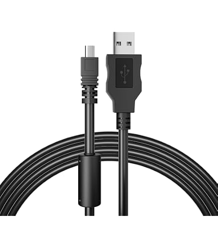 Cavo Caricatore Sincronizzazione TG-310 TG-860 Cavo USB Dati E Ricarica Per Fotocamera Olympus Tough TG-310 E TG-860 - Lunghezza 4 Piedi Cavo Usb 1.2m Per Olympus