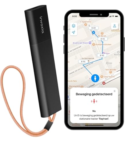 Invoxia Bike Tracker - Anti-diefstal GPS Bike Tracker - Reflector met realtime meldingen - 3-jarig abonnement inbegrepen - Batterijduur tot 3 maanden - Discreet en lichtgewicht - Waterdicht