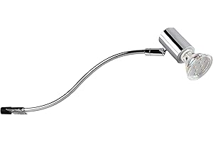 TRIO LEUCHTEN Trio, Aplikacja, Giada 1xGU10, max.5,0 W Korpus: Metal, Chrom L:5,4cm, L:34,0cm, H:11,4cm IP44