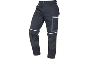 ELIWORX Arbeitshosen Männer Stretch Einsatz - Bequeme Passform - Robustes, Flexibles Material - Smartes Taschen-Design - Arbeitshose Herren ideal für Handwerk Heimwerk und Baugewerbe