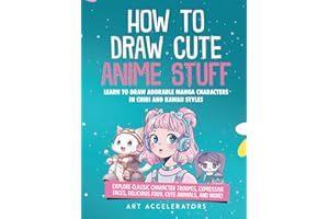 How to Draw Cute Anime Stuff: Learn to Draw Adorable Manga Characters in Chibi and Kawaii Styles. Explore Classic Character Troupes, Expressive Faces, ... Food, Cute Animals, and More! Kawaii Version