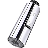 Replacement Kitchen Tap Head 2 Modes, Water Saving Replacement | Shower Faucet Kitchen Removable Head Easy Installation for K