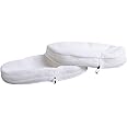 FIND A SPARE 2 Pack Mop Spare Cloth White Pads To Fit Morphy Richards Main Floor Cloth With Tightening Toggle 70495, 720023 720502