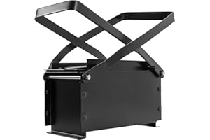 BIUSGIYENY Papierbrikettpresse Brikettpresse für Holzspäne Altpapier Briketts Manuell Papierpresse Paper Log Briquette Maker DIY Recycling Zeitungs Briketthersteller Papierlog