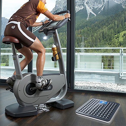 Accuweight AW-BS002 digitale Anti-Rutsch Personenwaage mit großem LCD-Display, 180kg/400lbs Kapazität (Grau) - 7