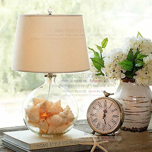 Preisvergleich Produktbild PinWei_ Moderne kreative Glas Stoff Tischleuchte,Paket 3