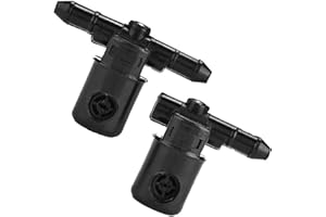 HAFRILY 2 Pcs 12782509 Windscreen Washer Jet Nozzles Water Spray Jets for Vauxhall Opel Insignia A Astra G H J Corsa D Zafira A B Car Mist Spray Spouts 12782508