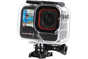 SHOOT Custodia impermeabile con inserto anti-appannamento per Insta360 Ace Pro 2, impermeabile fino a 30 m, custodia per action camera Insta360 Ace Pro 2