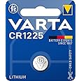 VARTA Batteries Electronics CR1225 Lithium button cell battery 1-pack, Button cells in original blister pack of 1