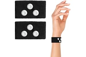 JAWUZ 2 pièces bracelet anti nausée bracelet mal des transports enfant Bracelets Anti-nausées Pour Le Mal De Mer Pour Les Enfants Les Adultes Les Vacances Et Les Voyages