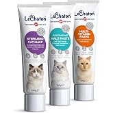 Kısırlaştırılmış Kedi i&ccedil;in T&uuml;y Sağlığı ve Vitamin Seti, Malt Paste - Sterile Paste - Multi Paste, Kedi T&uuml;y Yumağı &Ouml;nleyici, M