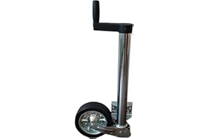 HGW Premium Automatik-Stützrad 500 kg. für Pferdeanhänger, Wohnwagen & Pkw-Anhänger